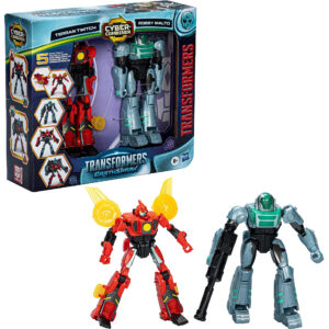 Set 2 figurine Earthspark Figure Combiner 1 Transformers HASBRO