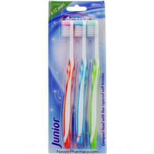 Perie pentru dinti Active Junior 6+ani, 3 buc.