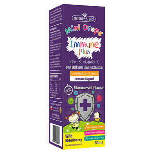 Immune Plus Zn+Vit.C pic.orale 50ml (3luni-5ani) Natures Aid