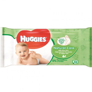Servetele umede pentru copii Huggies Natural Care 56 buc