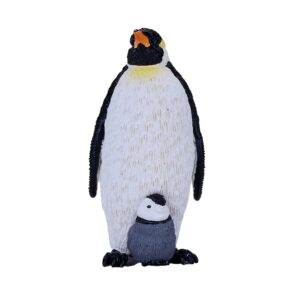 Figurina Pinguin imparat cu pui MOJO