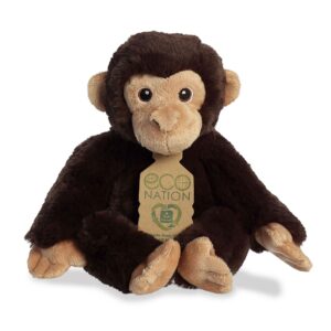 Jucarie plush Eco Nation Cimpanzeu 24 cm AURORA