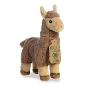 Jucarie plush Eco Nation Lama Tan 28 cm AURORA