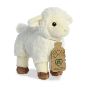 Jucarie plush Eco Nation Lama 20 cm AURORA