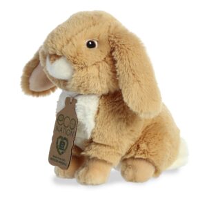 Jucarie plush Eco Nation Iepure Tan 23 cm AURORA