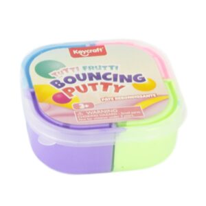 Set plastilina modelatoare Tutti Frutti Bounce Putty 50 gr Keycraft