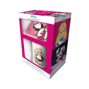 Pyramid GP86099 DELE - ALICE IN WONDERLAND (VINTAGE) MUG COASTER KEYCHAIN GIFT SET