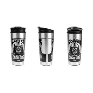 Pyramid MTM25709 STAR WARS (I LIKE MY COFFEE ON THE DARK SIDE)METAL TRAVEL MUG