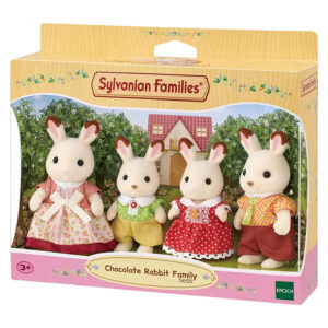 Familia Iepurilor cu urechi cafenii Sylvanian Families