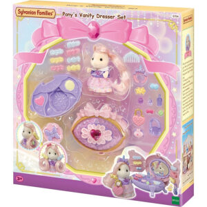 Figurina cu accesori Pony's Vanity Dresser Set Sylvanian Families