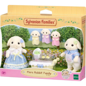 Set 5 figurine iepurasi accesorii Sylvanian Families