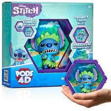 Figurina de colectie WOW! PODS 4D Stitch dansator 10 cm