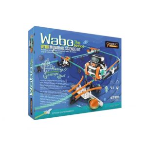 Set de constructie Robotul Waboo, cu sina giroscopica (RO) Robotica