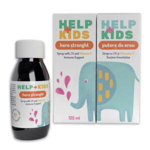 Sirop Help Kids Zinc+C Imunitate gust de portocala 6 luni + 125ml Humane Care
