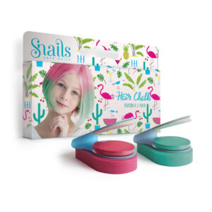 Creta pentru colorat temporar parul Flamingo set Snails SAFE N BEAUTIFUL