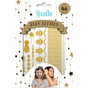 Tatuaj metalizat Mock Up Snails SAFE N BEAUTIFUL
