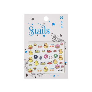 Stickere pentru unghii Quack Quack Snails SAFE N BEAUTIFUL