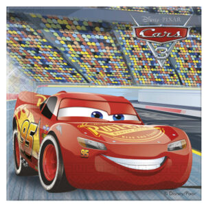 Set 20 Servetele 33x33cm Cars Folat