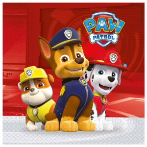 Set 20 Servetele 33x33cm Paw Patrol Folat