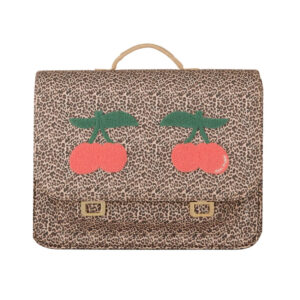 Rucsac Midi - Leopard Cherry JEUNE PREMIER