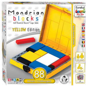 Joc de masa - Ah!Ha Mondrian Blocks -Red Edition