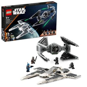 Fang Fighter mandalorian vs TIE Interceptor Star Wars LEGO