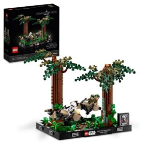 Diorama Urmarire cu speederul pe Endor Star Wars LEGO