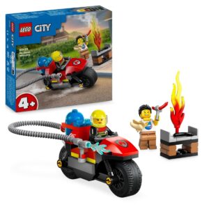 Motocicleta de pompieri City LEGO