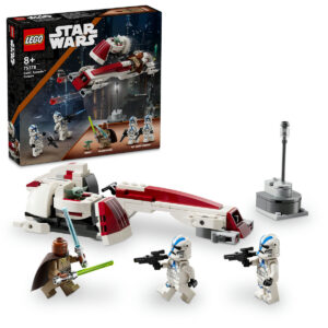 Evadare pe motocicleta de viteza BARC Star War LEGO