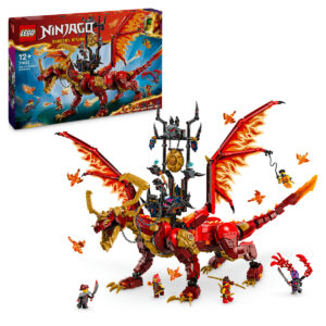 Dragonul-sursa al miscarii NINJAGO LEGO
