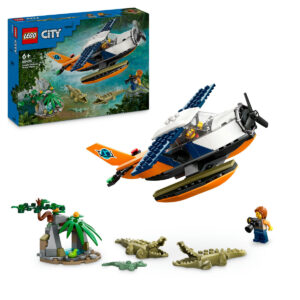 Hidroavionul unui explorator al junglei City LEGO