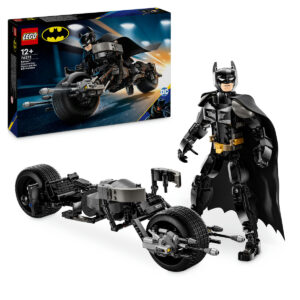 Figurina de constructie Batman si motocicleta Bat-Pod LEGO