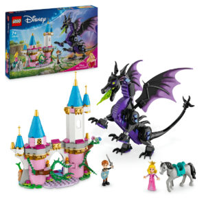 Maleficent sub forma de dragon Disney LEGO