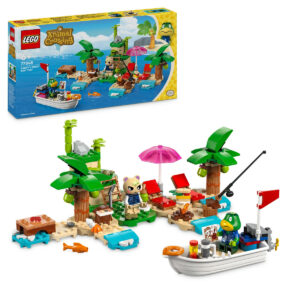 Turul de insula in barca al lui Kapp'n Animal Crossing LEGO