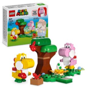 Set de extindere Padurea minunata cu oul lui Yoshi Super Mario LEGO