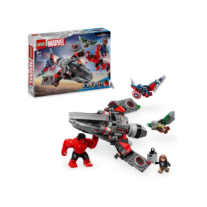 Batalia dintre Capitanul America si Hulk rosu MARVEL LEGO