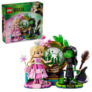 Figurinele Elphaba si Glinda Wicked LEGO