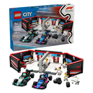 Garaj F1 si masini Mercedes-AMG si Alpine CITY LEGO