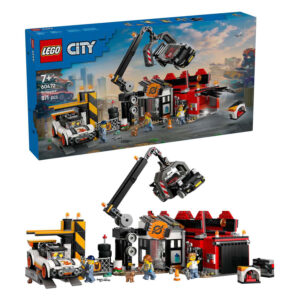 Cimitir de masini vechi CITY LEGO