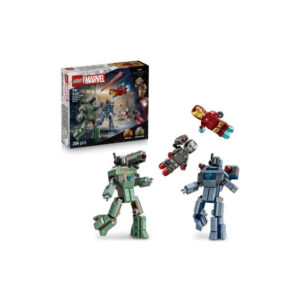 Iron Man si War Machine vs dronele Hammer MARVEL LEGO