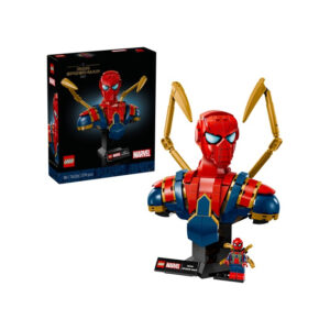 Bustul lui Iron Spider-Man MARVEL LEGO