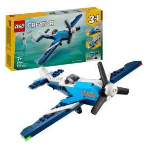 Aparat de zbor: Avion de curse CREATOR 3in 1 LEGO