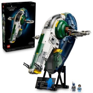 Nava lui Jango Fett din clasa Firespray Star Wars LEGO