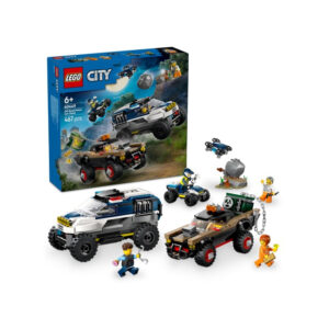 Urmarire cu masini de politie off-road CITY LEGO