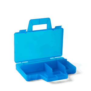LEGO SORTING BOX TO GO blue