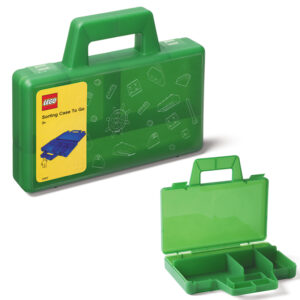 LEGO SORTING BOX TO GO green