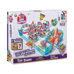 Set de joaca magazin de jucarii Toy Stop 35x45cm Mini Brands Zuru