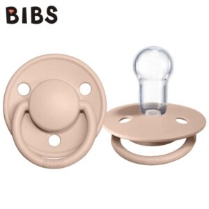 Suzeta din silicon Bibs De Lux 0-36 luni Blush Bibs