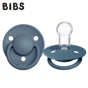Suzeta din silicon Bibs De Lux 0-36 luni Petrol Bibs