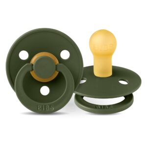 Suzeta din latex Bibs Color 6-18 luni Hunter Green Bibs